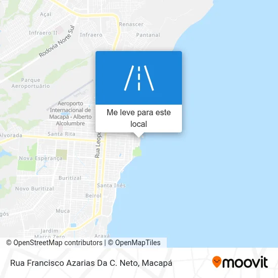 Rua Francisco Azarias Da C. Neto mapa