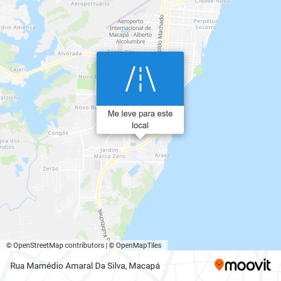 Rua Mamédio Amaral Da Silva mapa