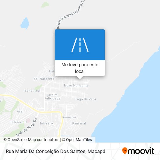 Rua Maria Da Conceição Dos Santos mapa