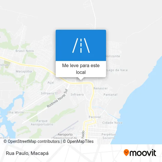 Rua Paulo mapa