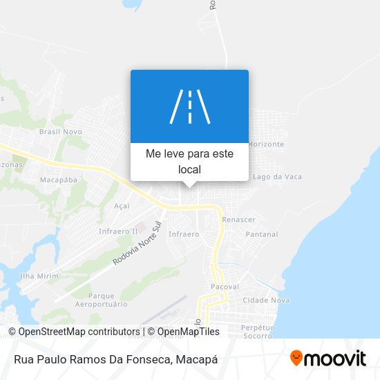 Rua Paulo Ramos Da Fonseca mapa