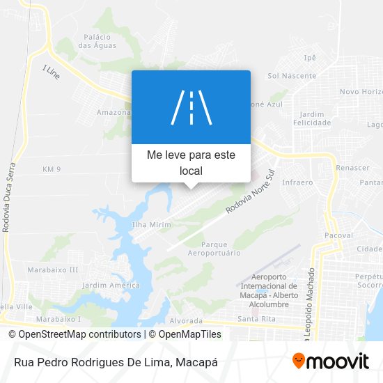 Rua Pedro Rodrigues De Lima mapa
