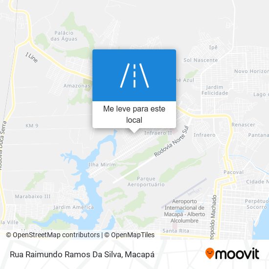 Rua Raimundo Ramos Da Silva mapa