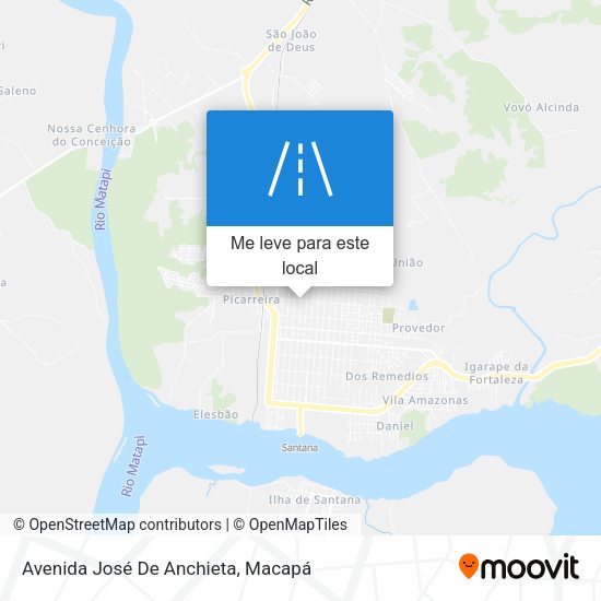 Avenida José De Anchieta mapa