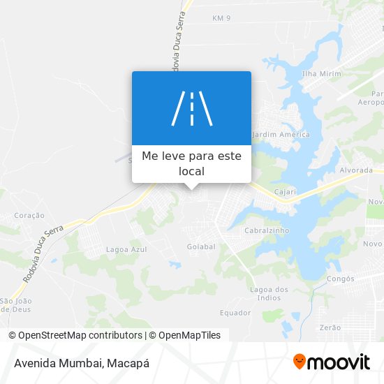 Avenida Mumbai mapa