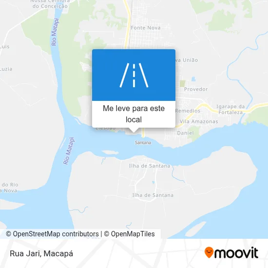 Rua Jari mapa