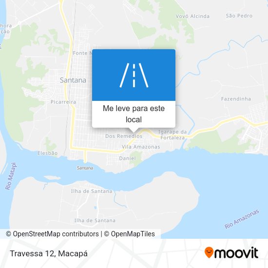 Travessa 12 mapa