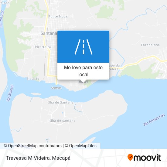 Travessa M Videira mapa