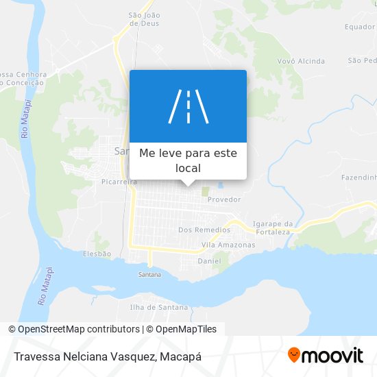 Travessa Nelciana Vasquez mapa