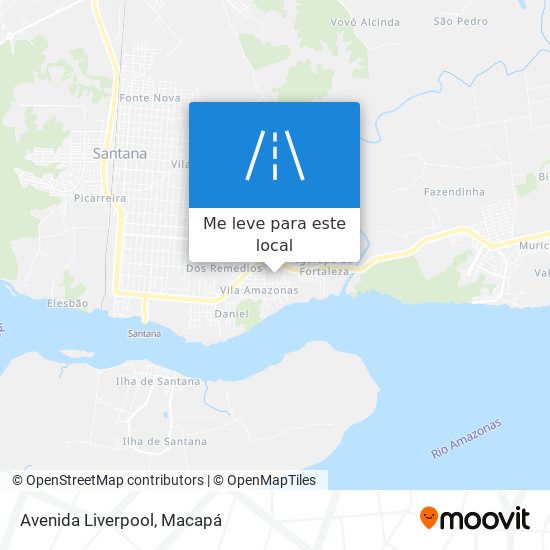 Avenida Liverpool mapa