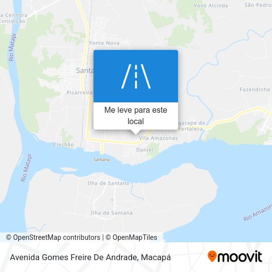 Avenida Gomes Freire De Andrade mapa