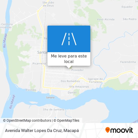 Avenida Walter Lopes Da Cruz mapa