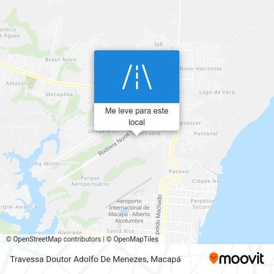 Travessa Doutor Adolfo De Menezes mapa