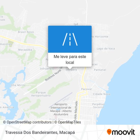 Travessa Dos Bandeirantes mapa