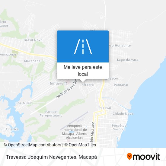 Travessa Joaquim Navegantes mapa