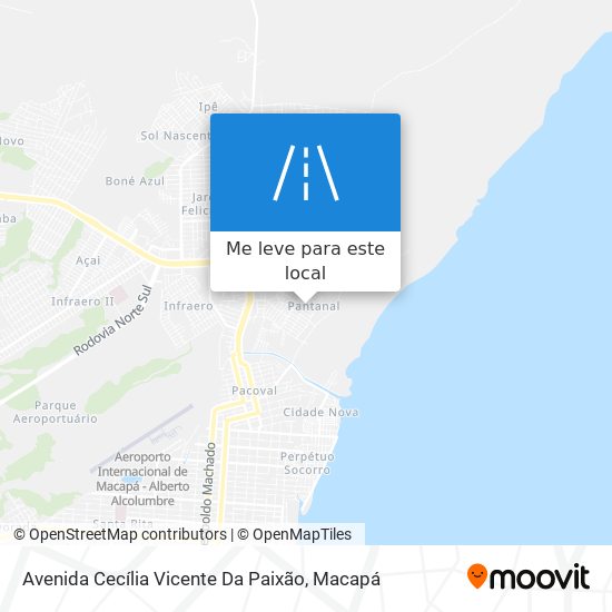 Avenida Cecília Vicente Da Paixão mapa