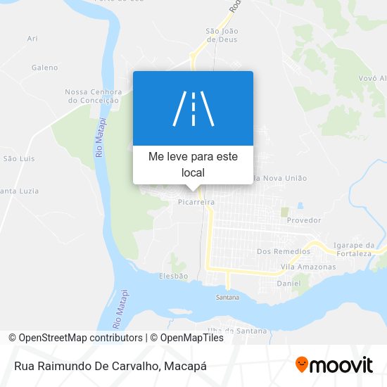 Rua Raimundo De Carvalho mapa