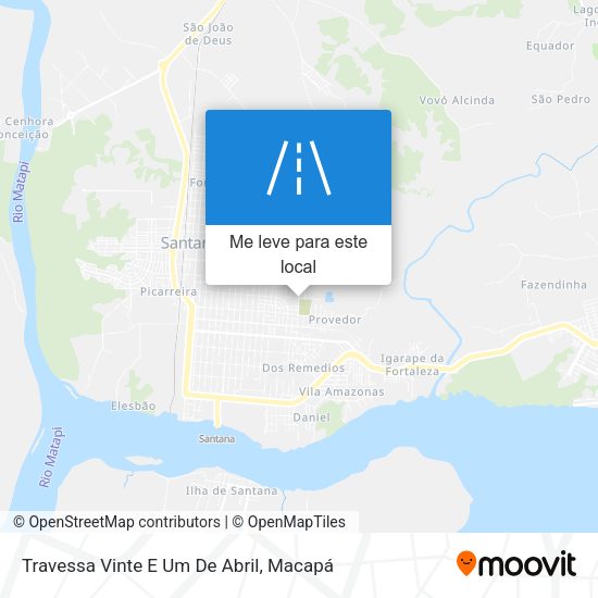 Travessa Vinte E Um De Abril mapa