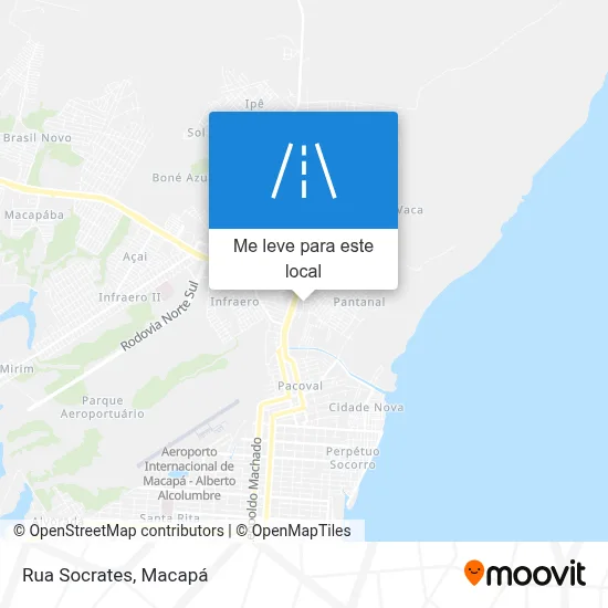 Rua Socrates mapa