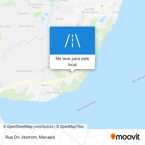Rua Do Jasmim mapa