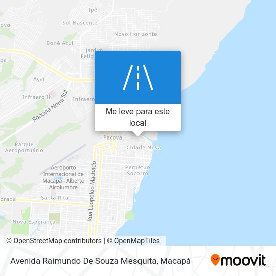 Avenida Raimundo De Souza Mesquita mapa