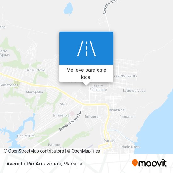 Avenida Rio Amazonas mapa