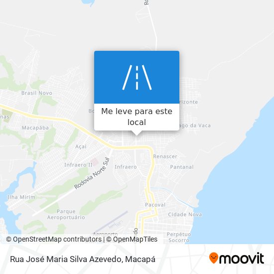 Rua José Maria Silva Azevedo mapa