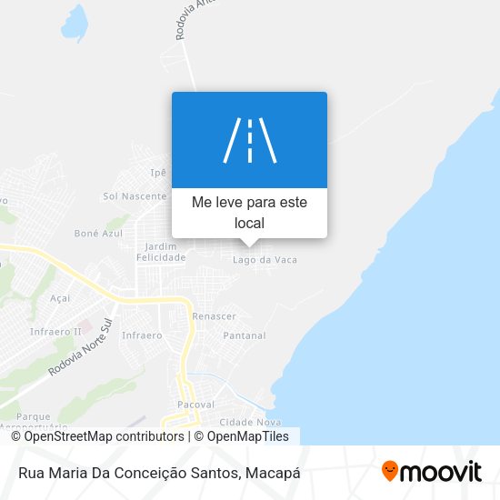 Rua Maria Da Conceição Santos mapa