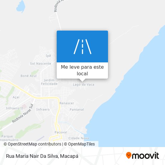 Rua Maria Nair Da Silva mapa