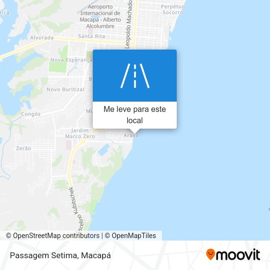 Passagem Setima mapa