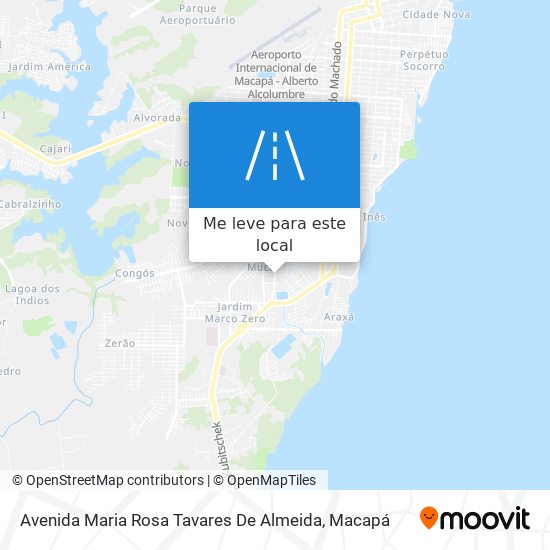 Avenida Maria Rosa Tavares De Almeida mapa