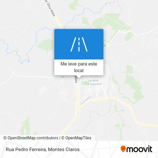 Rua Pedro Ferreira mapa