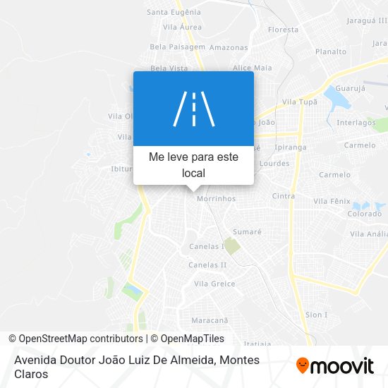 Avenida Doutor João Luiz De Almeida mapa
