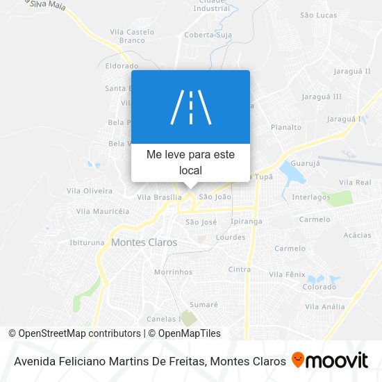 Avenida Feliciano Martins De Freitas mapa
