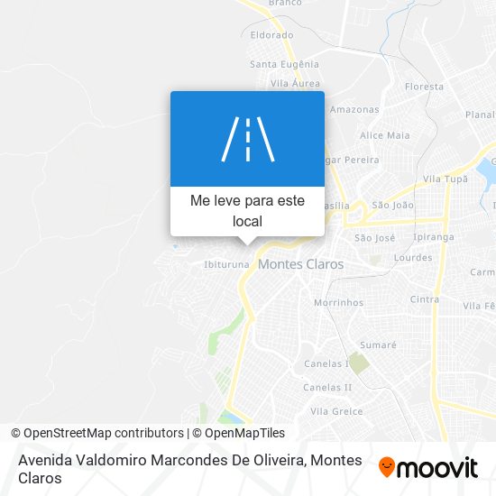 Avenida Valdomiro Marcondes De Oliveira mapa