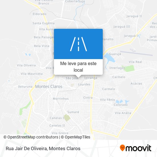 Rua Jair De Oliveira mapa