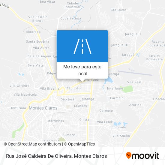 Rua José Caldeira De Oliveira mapa