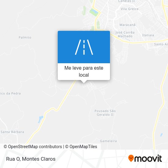 Rua O mapa