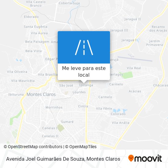 Avenida Joel Guimarães De Souza mapa