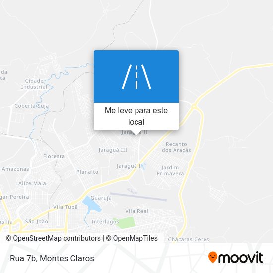 Rua 7b mapa