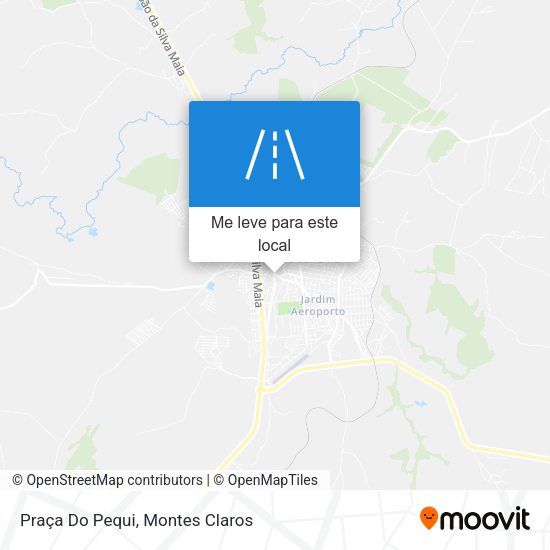 Praça Do Pequi mapa