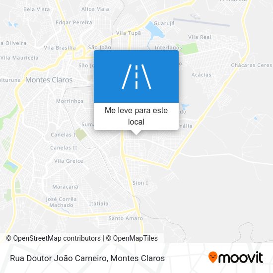 Rua Doutor João Carneiro mapa