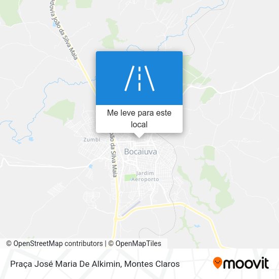 Praça José Maria De Alkimin mapa