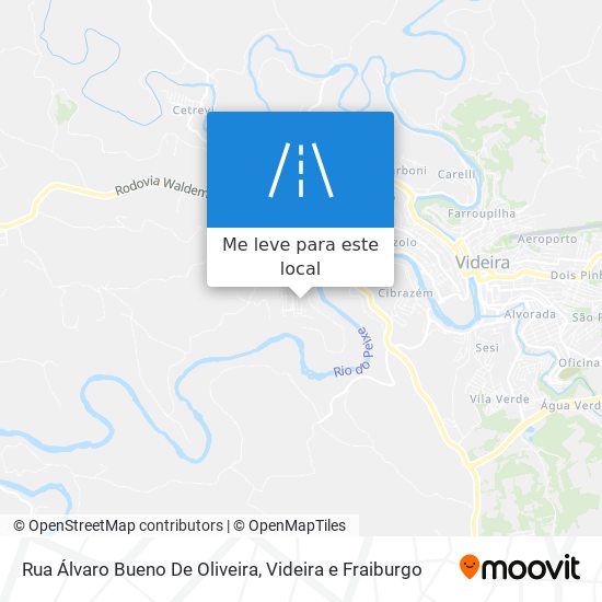Rua Álvaro Bueno De Oliveira mapa