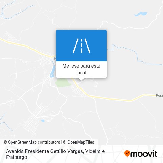 Avenida Presidente Getúlio Vargas mapa