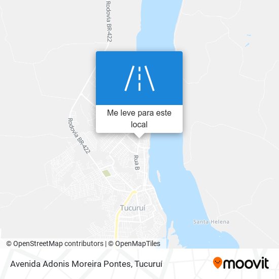 Avenida Adonis Moreira Pontes mapa