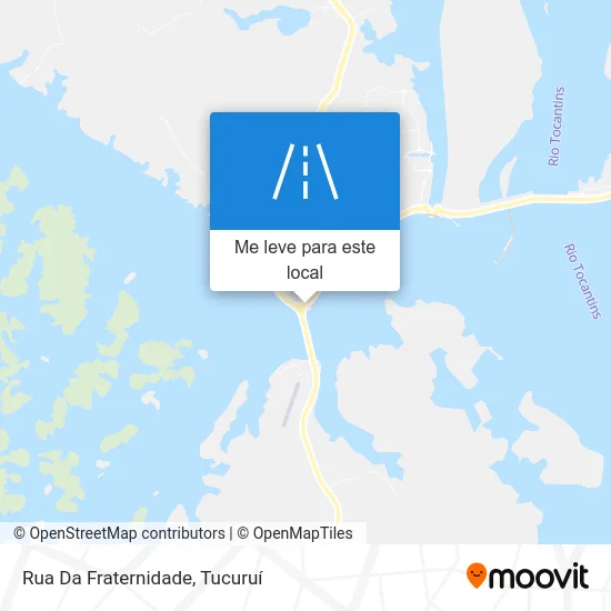 Rua Da Fraternidade mapa