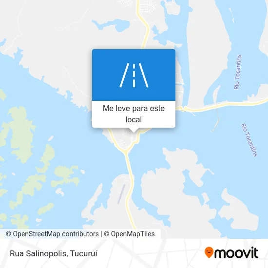 Rua Salinopolis mapa