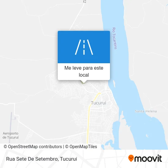 Rua Sete De Setembro mapa
