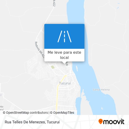 Rua Telles De Menezes mapa